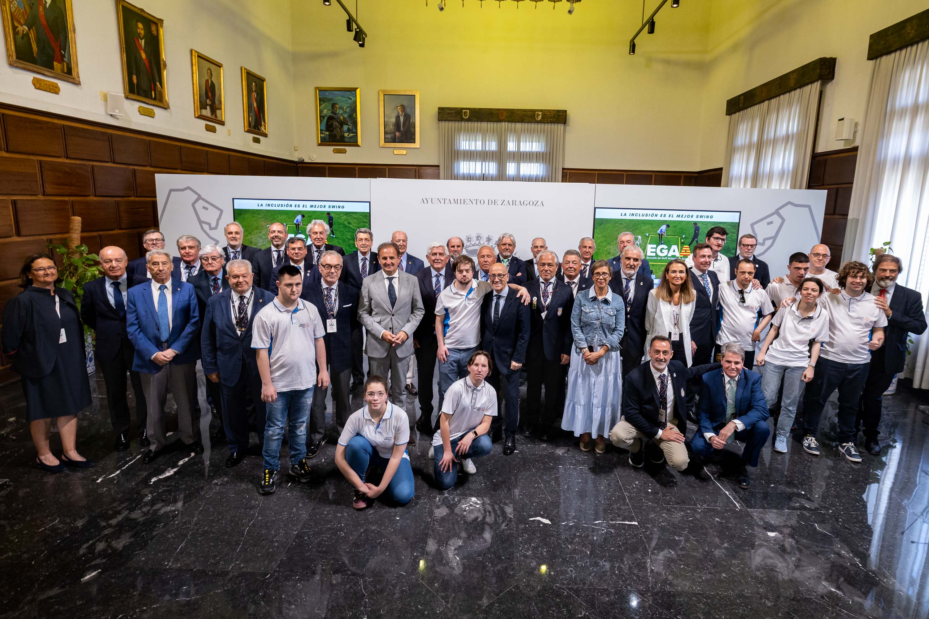 Presentación oficial de la Escuela de Golf Adaptado Aragón